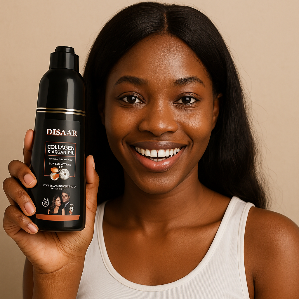 Shampooing Disaar anti-cheveux blanc au collagène - 400 ml